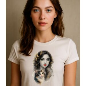 Crop Top Golden Gaze