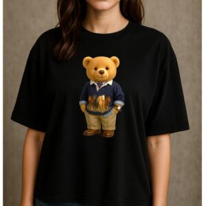 Lux Teddy Drop Shoulder